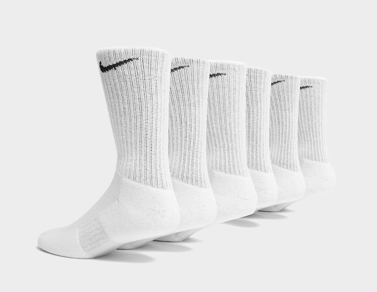 Nike 6-Pack Everyday Cushioned Training Crew Socks